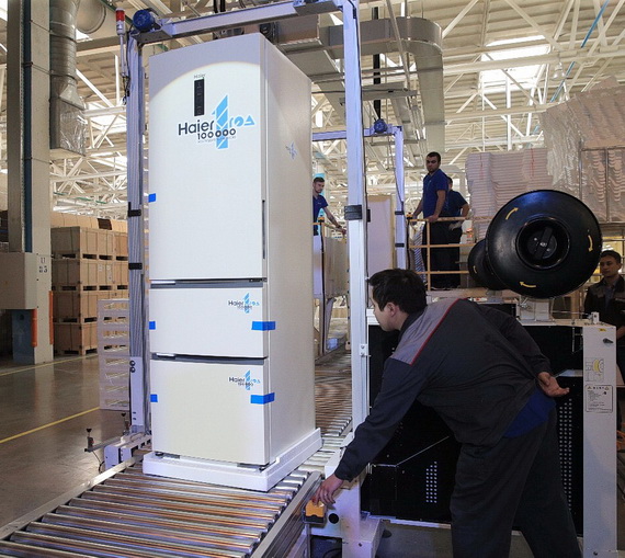 В Набережных Челнах выпущен 100-тысячный холодильник Haier российского ...